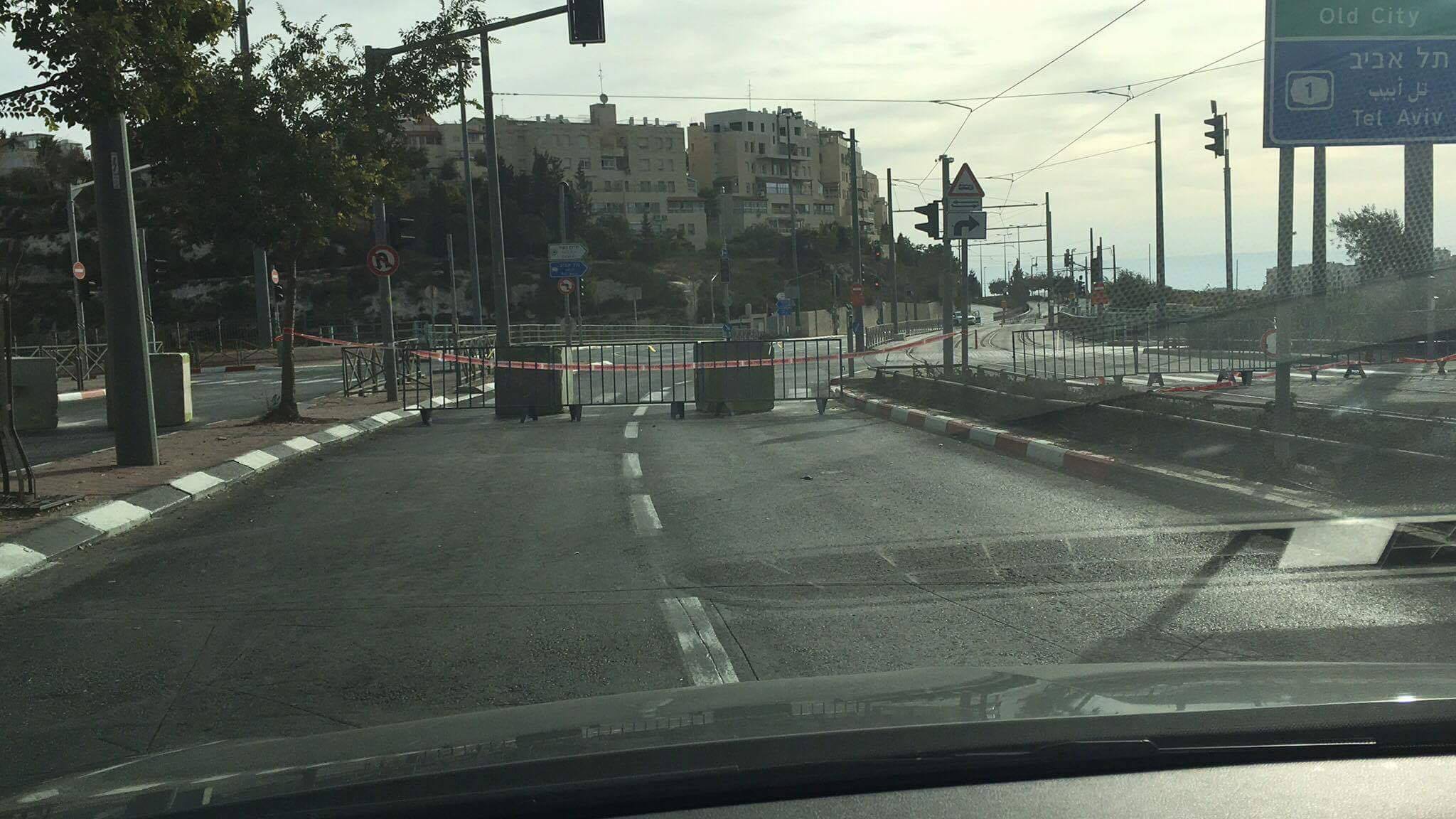 بالصور: شوارع مدينة القدس هذا الصباح حيث تشهد اغلاقا للشوارع نتيجة الأعياد اليهودية