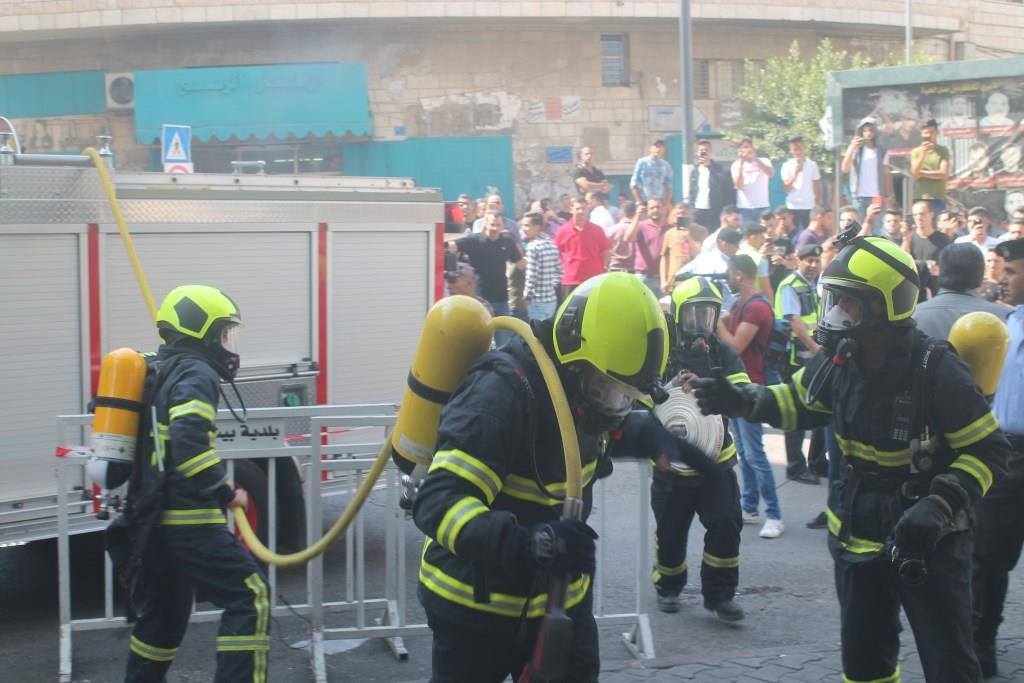 الدفاع المدني ينفذ سلسلة تمارين بهدف تنسيق العمل الميداني الجماعي