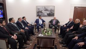 الرئيس يستقبل وزير الدولة لشؤون رئاسة الوزراء الأردني سامي الداوود