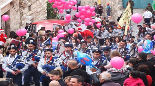 احتفال في بيت جالا بعيد القديس نيقولاوس