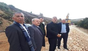 وزيرا الحكم المحلي والزراعة يتفقدان مكب زهرة الفنجان