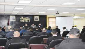 سلفيت: ورشة تدريبية خاصة برجال الأمن للتعامل مع كورونا