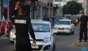 الشرطة تضبط 14مركبة لم يلتزم سائقيها بحالة الطوارئ بنابلس