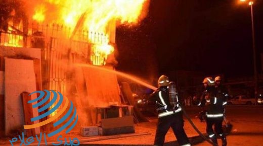 حريق ضخم يلتهم مطعما وقاعة للأفراح في مصر
