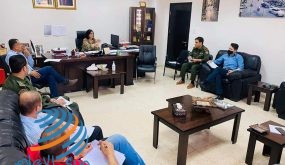 نائب محافظ نابلس تعقد اجتماعا لمناقشة سبل التعامل مع العمال خلال فترة العيد