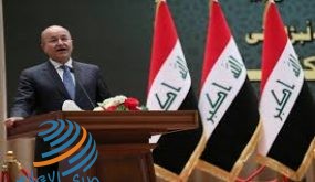 الرئيس العراقي يؤكد دعمه لمواقف الرئيس ويهنئه بحلول عيد الفطر