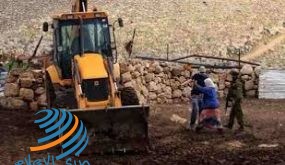 الاحتلال يستولي على معدات حفر بئر مياه جنوب قلقيلية