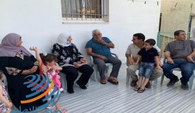 غنام تزور عدد من عائلات الأسرى في دير عمار وبيتلو وجمالا