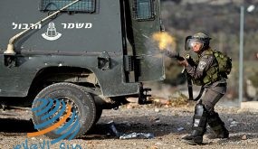 إصابة مواطنين بالرصاص المعدني و3 بالغاز خلال مواجهات في عاطوف