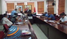 خلية إدارة الأزمة في بلدية نابلس تقرّ جملة من التدابير والإجراءات