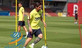 سر غياب ميسي عن تدريبات نادي برشلونة الجماعية اليوم