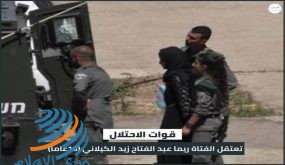 قوات الاحتلال تعتقل فتاة من نزلة زيد جنوب جنين