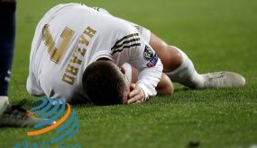 ماركا: إصابة هازارد تثير القلق في ريال مدريد