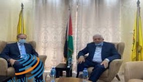 نائب رئيس حركة فتح يلتقي القنصل العام الفرنسي