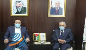 المستشار أبو شرار يبحث مع النائب العام العودة للعمل الطبيعي بالمحاكم