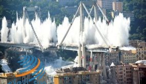 إيطاليا تفتتح جسر “جنوة” الجديد بعد عامين من مأساة الانهيار
