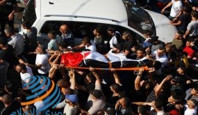 جماهير شعبنا في جنين تشيّع جثمان الشهيدة داليا سمودي