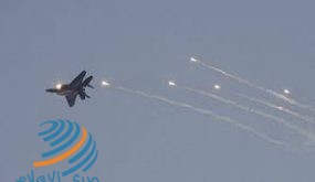 الطيران الحربي الإسرائيلي يقصف مواقع وأراض في قطاع غزة