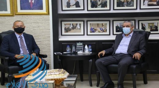 الوزير الشيخ يبحث مع ميلادينوف آخر التطورات السياسية