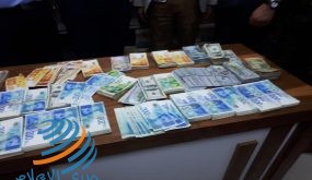 ضبط المبلغ المسروق في السطو المسلح على محل صرافة بطولكرم
