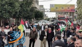 وقفة في طولكرم دعما للأسرى المرضى والمضربين عن الطعام