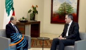 رئيس وزراء لبنان المكلف يلتقي عون لمزيد من التشاور حول تشكيل حكومته