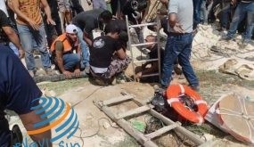 5 وفيات وإصابة خطيرة بعد سقوطهم في حفرة امتصاصية في قرية دير العسل جنوب الخليل