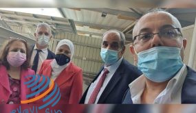 وفد وزاري برئاسة وزيرة الصحة يصل غزة