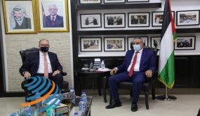 الشيخ يبحث مع وزير الدولة الألماني للشؤون الخارجية آخر المستجدات