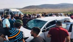 مصرع سيدة وطفل وإصابة 6 آخرين بحادث سير ذاتي شرق طولكرم