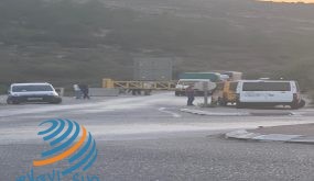 الاحتلال يغلق البوابة المؤدية إلى قريتي خربثا بني حارث ودير قديس غرب رام الله