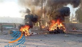 إصابة عشرات في انفجار ببلدة بشمال غرب سوريا