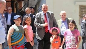 نائب المنسق الخاص للأمم المتحدة ومدير شؤون الأونروا في لبنان يتفقدان مخيم نهر البارد