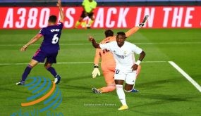 هدية فينيسيوس تنقذ ريال مدريد أمام بلد الوليد