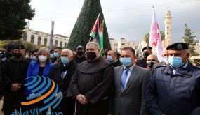 وسط غياب المحتفلين: وصول موكب حارس الاراضي المقدسة الى بيت لحم