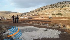 قوات الاحتلال تستولي على مركبات وخلايا شمسية في خربة ابزيق بالأغوار