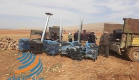 مؤسسة “أكشن إيد” تقدم مساعدات لسكان خربة حمصة الفوقا بالأغوار الشمالية