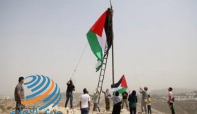 الاحتلال يهدد بإزالة سارية العلم في سبسطية شمال نابلس