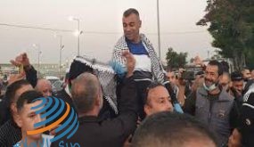 جنين: فتح تحتفي بالإفراج عن الأسير أبو الوفا بعد قضاء 18 عاما ونصف في الأسر