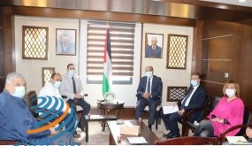 عطاري يستقبل سفير جمهورية نيكاراغوا لدى فلسطين