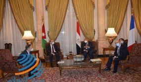 شكري يبحث مع وزراء خارجية الأردن وفرنسا وألمانيا إحياء عملية السلام