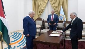 المستشار عيسى أبو شرار يؤدي اليمين القانونية أمام الرئيس رئيسا لمجلس القضاء الأعلى