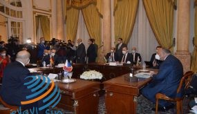وزراء خارجية مصر والأردن وفرنسا وألمانيا يؤكدون التزامهم بحل الدولتين