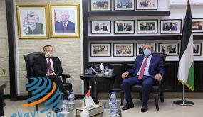 الشيخ يبحث مع القنصل الإيطالي العام آخر المستجدات السياسية