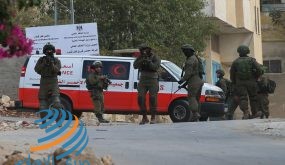 الاحتلال يصيب شابا ويعتقل أربعة آخرين من القدس