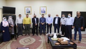 قلقيلية: المحافظ يلتقي وفدا من مؤسسة منيب وانجيلا المصري