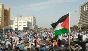 مسيرة حاشدة في موريتانيا نصرة للقدس وفلسطين