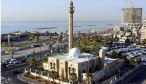 اعتداء على مسجد حسن بك في يافا بأراضي الـ48