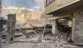 “المنظمات الأهلية” تطالب بإجراء تحقيق بانفجار سوق الزاوية في غزة