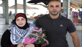 الاحتلال يفرج عن الأسيرة حلوة حمامرة على حاجز الجلمة